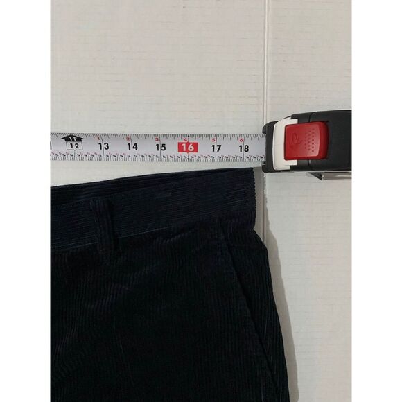 COS Corduroy Pants Mens Black Straight Soft Cotton Chino Slacks 38x27 - Picture 8 of 12